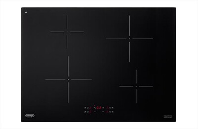 DE LONGHI - Piano cottura induzione PIN 72 70 cm-Nero,  DE LONGHI - Piano cottura induzione PIN 72 70 cm-Nero
