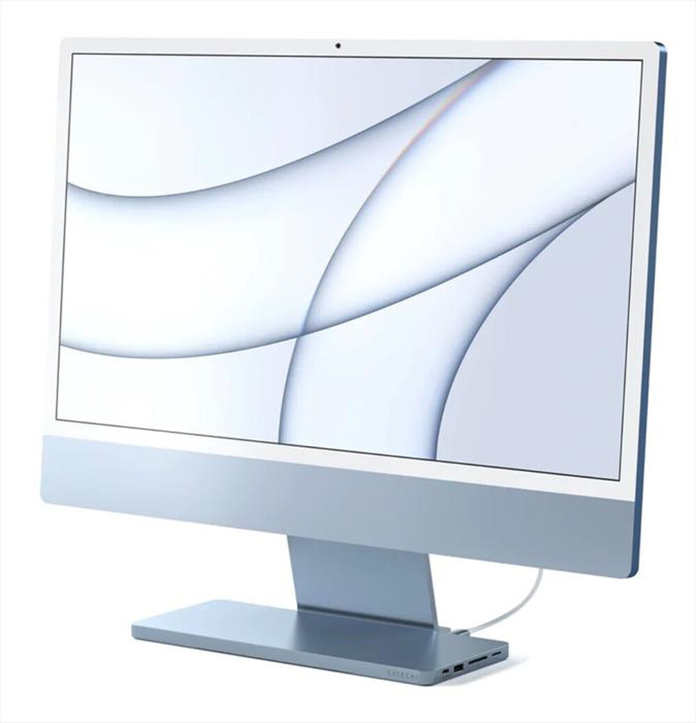 Immagine del prodotto SATECHI - USB-C SLIM DOCK - HUB PER IMAC 24"-blu