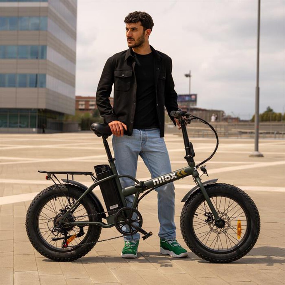 "NILOX - X8 PLUS PIGHEVOLE-Verde cacciatore"