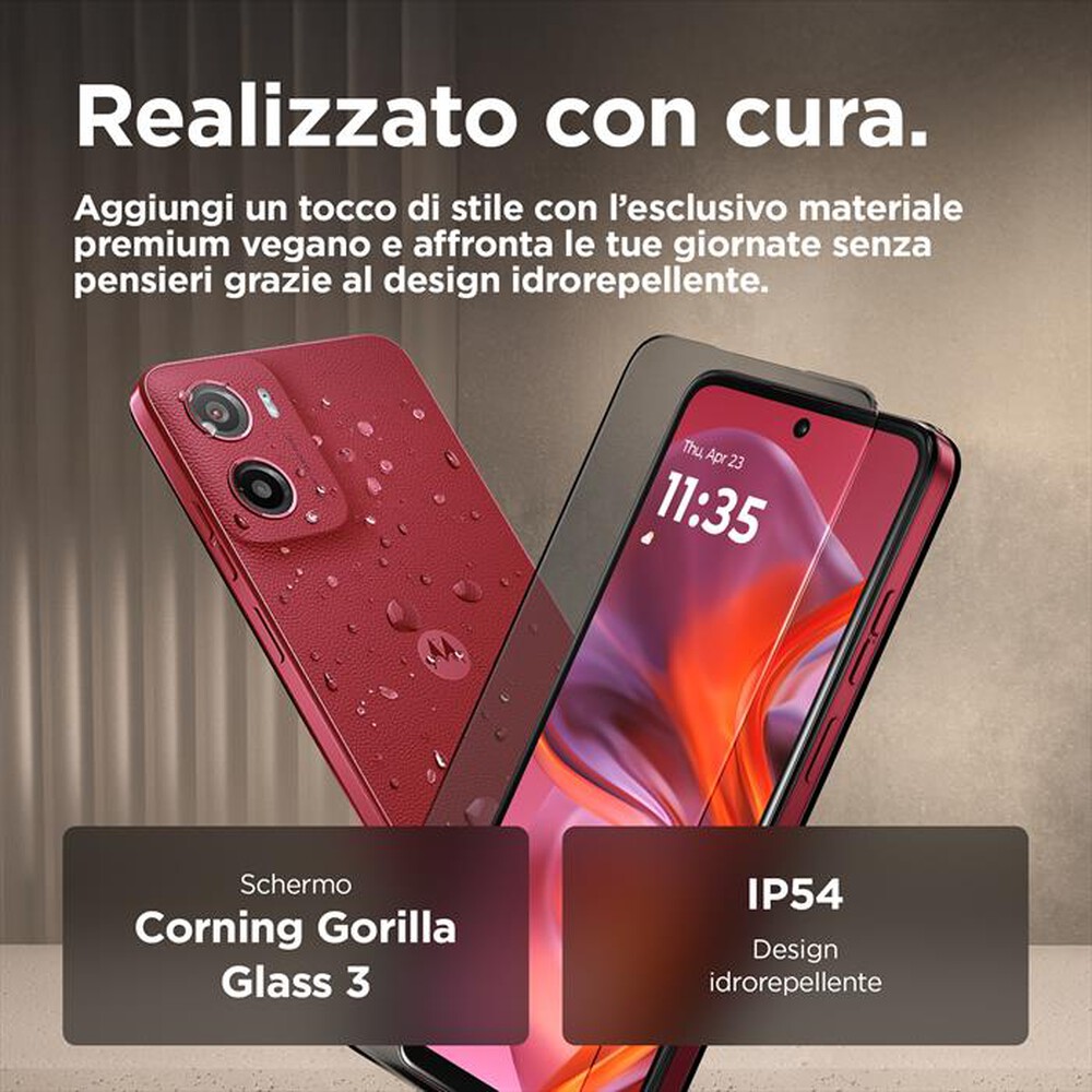 "MOTOROLA - Smartphone MOTO G05 4/256GB-Plum Red"