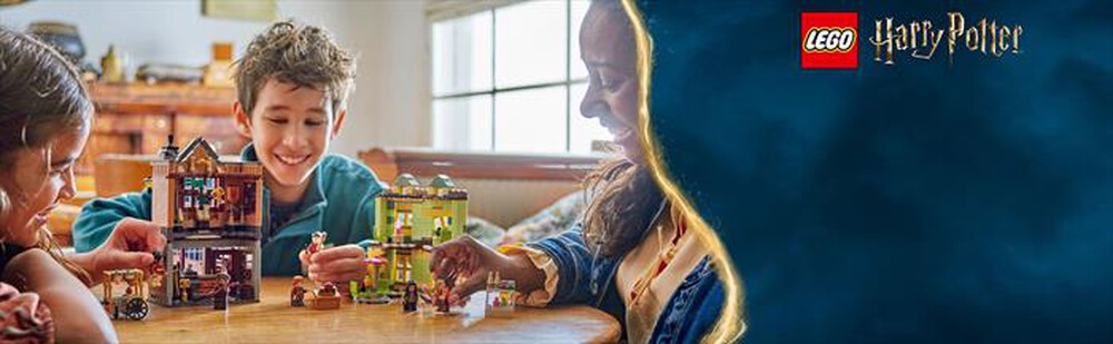 "LEGO - ACCESSORI PER IL QUIDDITCH E GELATERIA-,"