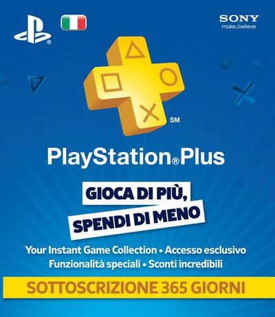 SONY COMPUTER - PSN PlayStation Plus Card 365GG
