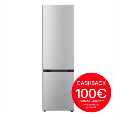 LG - Frigorifero combinato GBBS726AMB Classe A 375lt-Argento