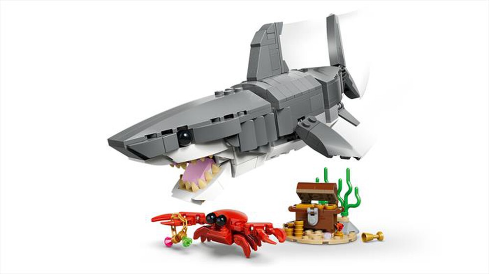 Immagine del prodotto LEGO - CREATOR 3IN1 Squalo con scrigno del tesoro - 31381