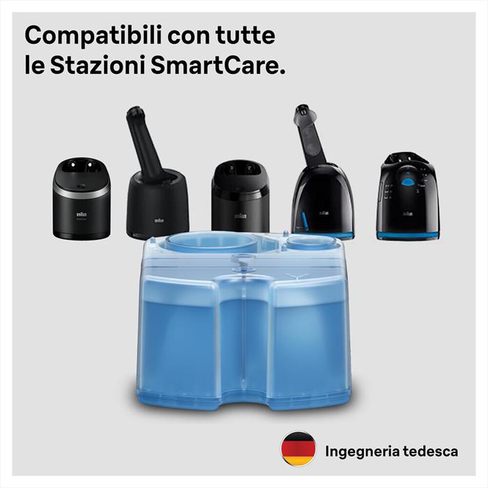 "BRAUN - SHAVERCARE CARTUCCE DI RICARICA-Trasparente"