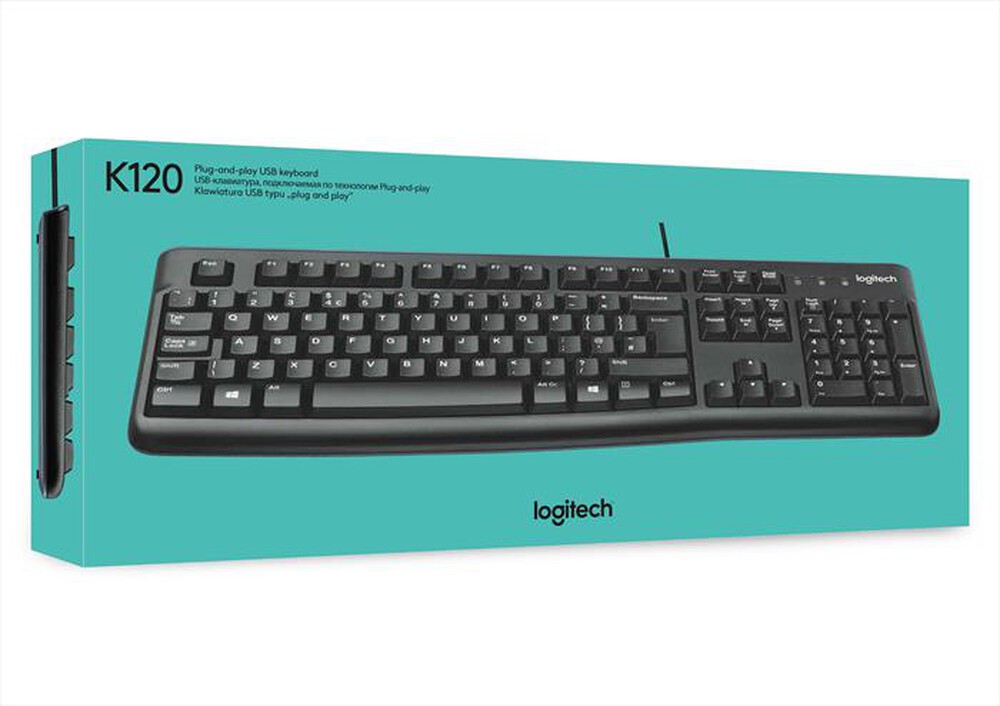 "LOGITECH - Keyboard K120-Nero"