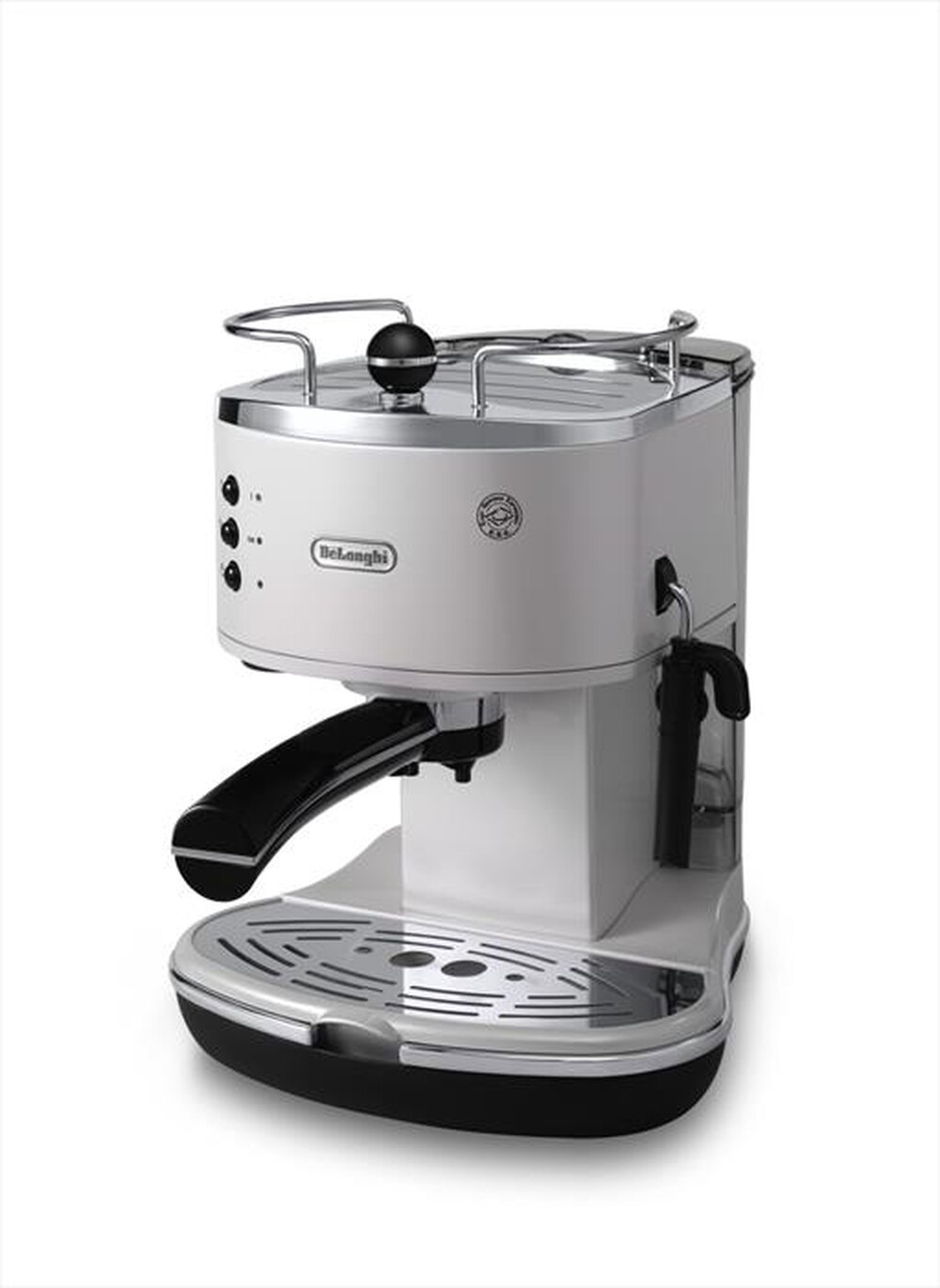 "DE LONGHI - ICONA VINTAGE ECO 311.W MACCHINA DA CAFFÈ MANUALE-bianco"