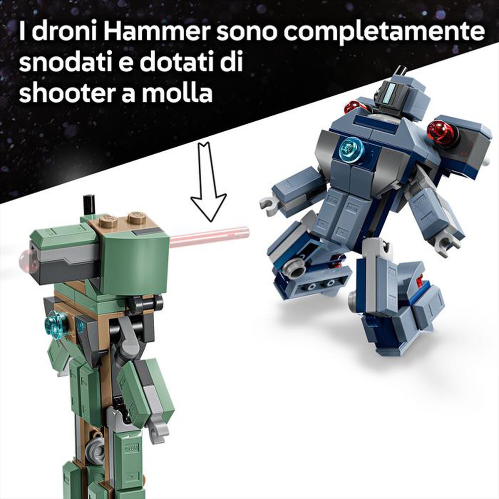 Immagine del prodotto LEGO - Iron Man e War Machine vs I droni di Hammer 76320