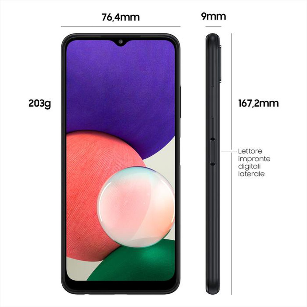 "VODAFONE - SAMSUNG A22-Nero"