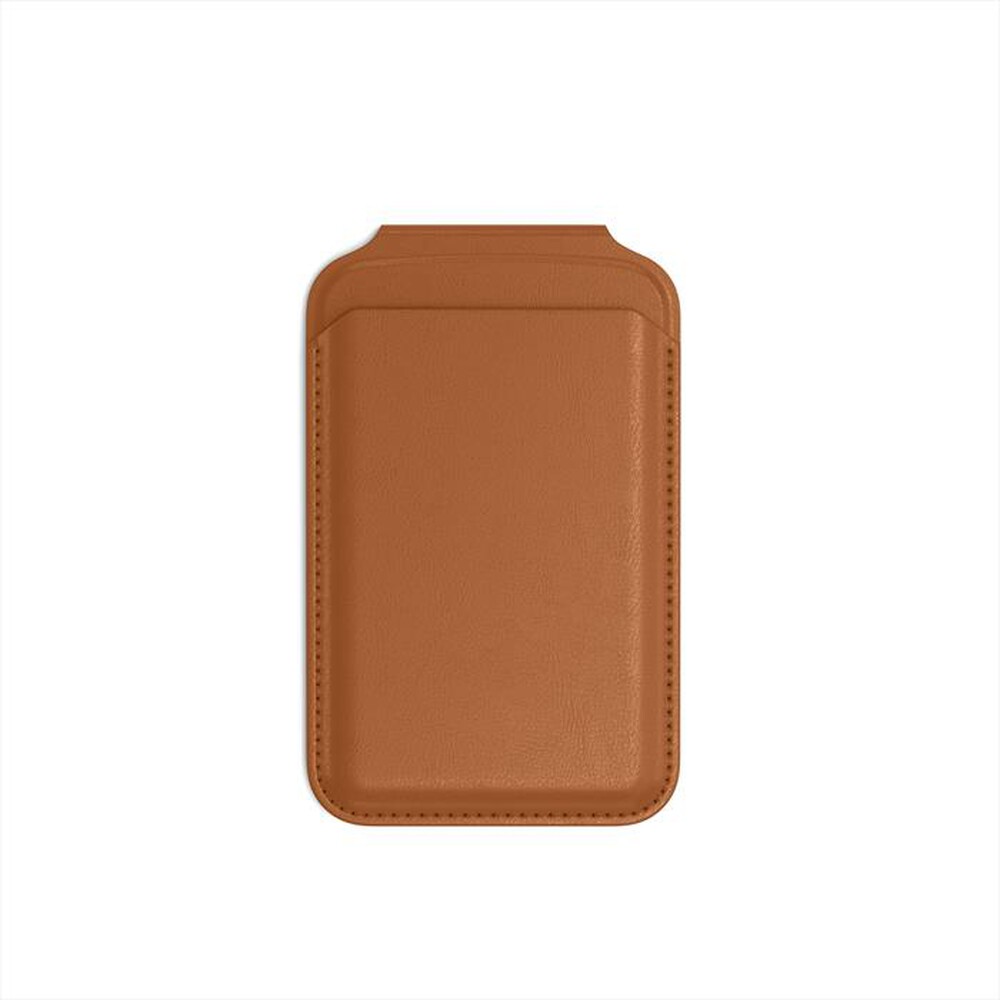 "SATECHI - MAGNETIC WALLET STAND per Iphone 12/13/14-marrone"