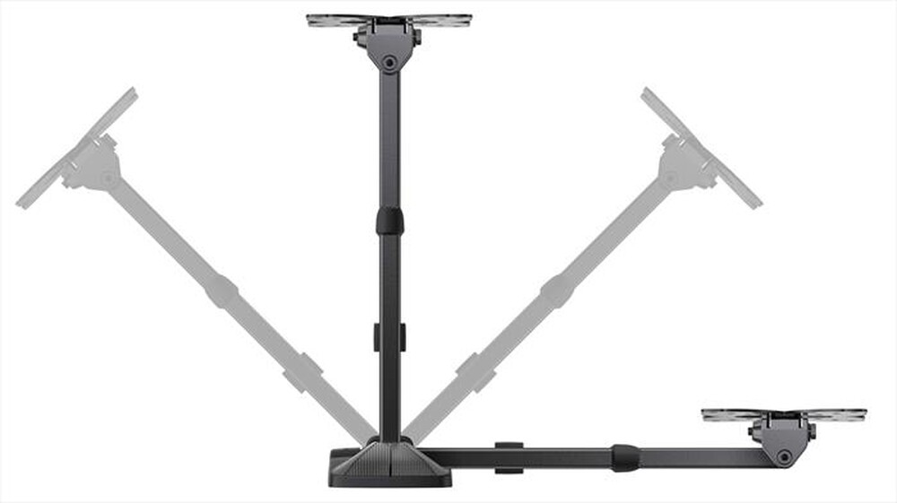 "MELICONI - Supporto TV SLIMSTYLE PLUS 100 SDR CG 20 Kg-Nero"