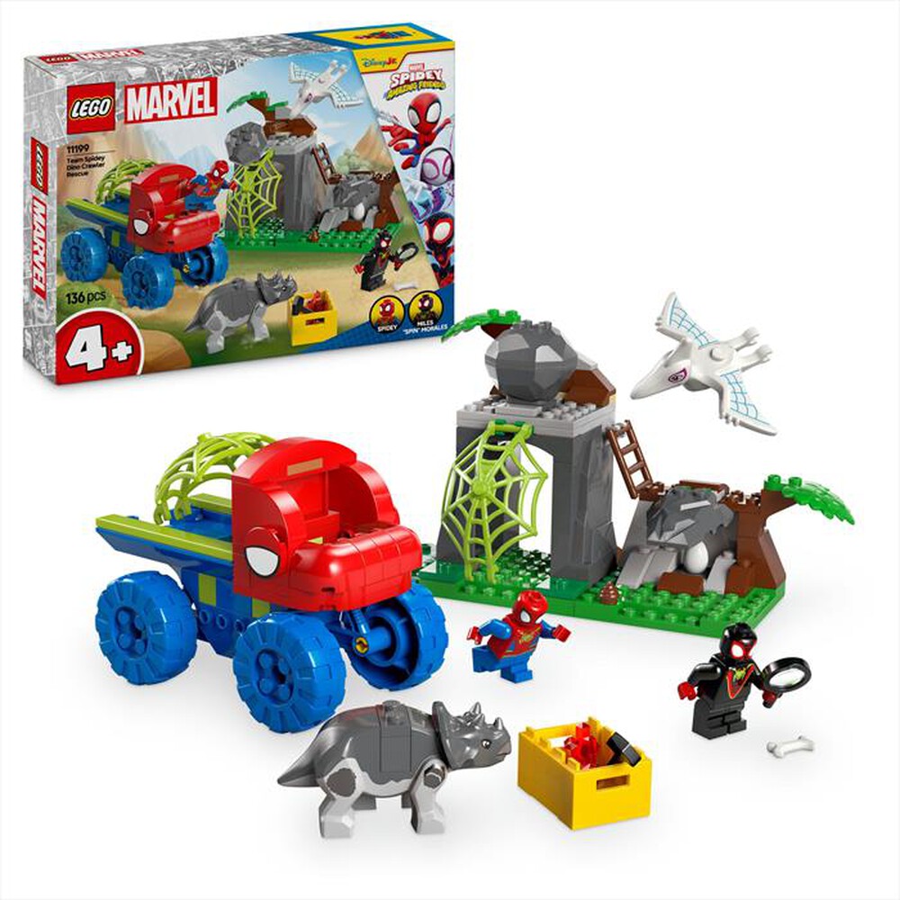 Immagine del prodotto LEGO - SPIDEY Team SPIDEY: salvataggio su dinoruspa 11199