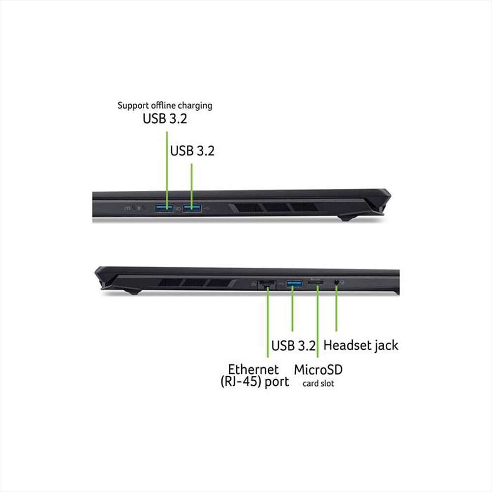 Immagine del prodotto ACER - Notebook NITRO V 16S AI ANV16S-61-R0FD 16"-Nero