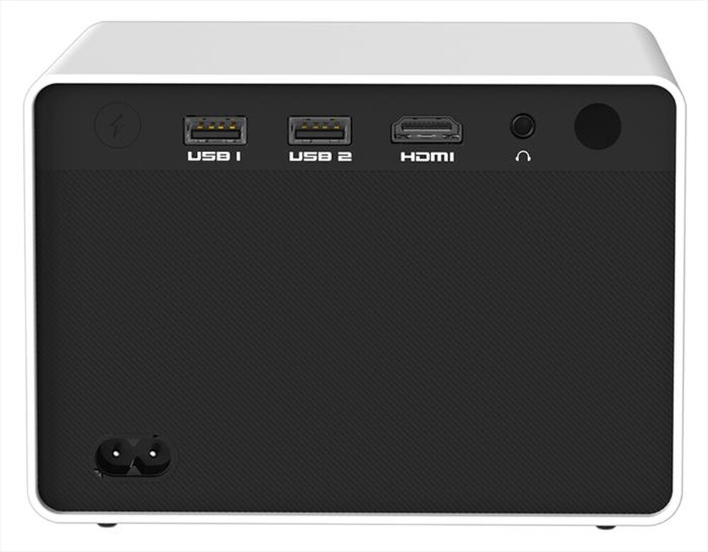 "IRRADIO - Videoproiettore LCD 2000HDW 2500LUM-Bianco/Nero"