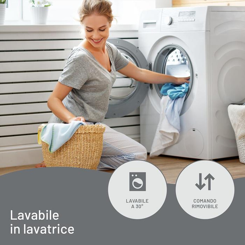 Immagine del prodotto IMETEC - CALDOPLAID ADAPTO SQUARE 150X95 CM-Grigio, Bianco