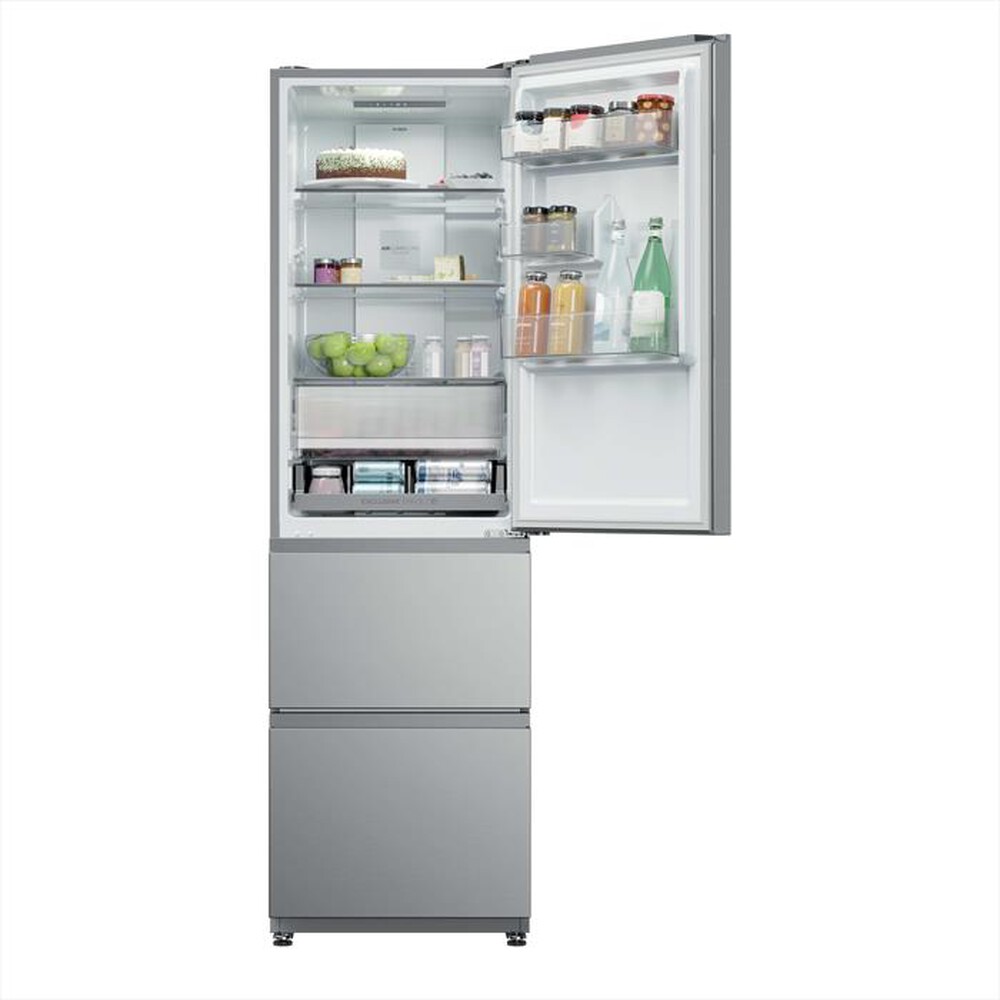 Immagine del prodotto HAIER - Frigorifero combinato HTR3518DNMX Classe D 303lt-Acciaio inox