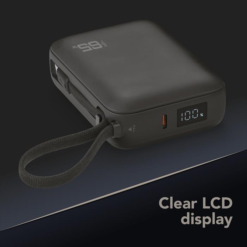 Immagine del prodotto CELLULARLINE - Power bank POCKET 20000 MAH 65W PORTA USB-C-Nero