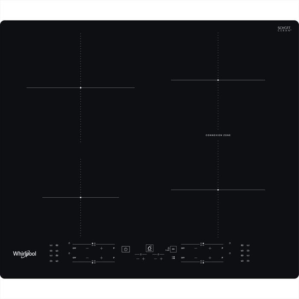 Immagine del prodotto WHIRLPOOL - Piano induzione WB B8360 NE HOB WP 59 cm-Nero