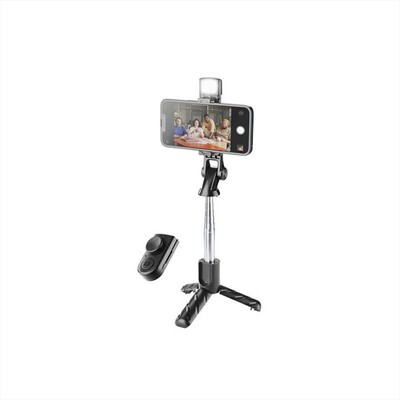 CELLULARLINE - Bastone per selfie BTSELFIESTICKSPARK-Nero,  CELLULARLINE - Bastone per selfie BTSELFIESTICKSPARK-Nero