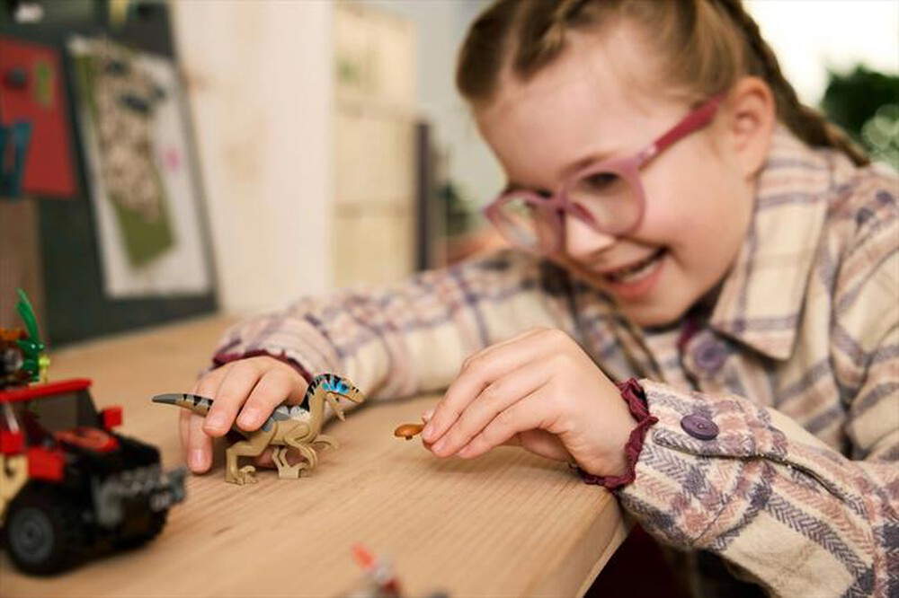 Immagine del prodotto LEGO - JURASSIC WORLD Fuga da Raptor su fuoristrada 76972