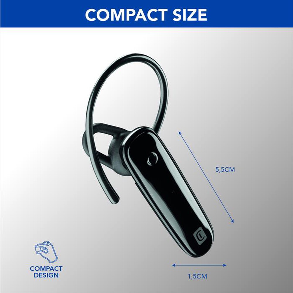 Immagine del prodotto CELLULARLINE - Auricolare bluetooth BTSCOREK-Nero