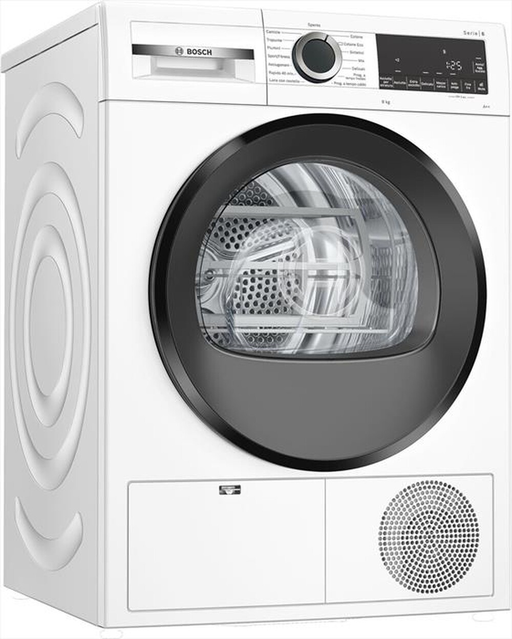 "BOSCH - Asciugatrice WQG24109IT 9 Kg Classe A++-BIANCA"