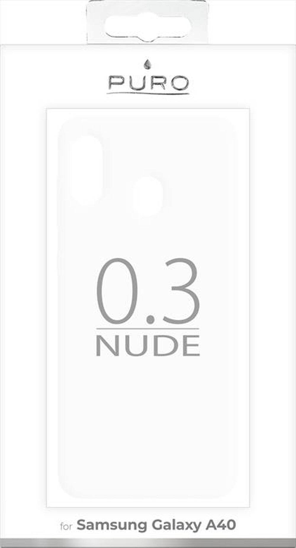 "PURO - SGA4003NUDETR-Trasparente"