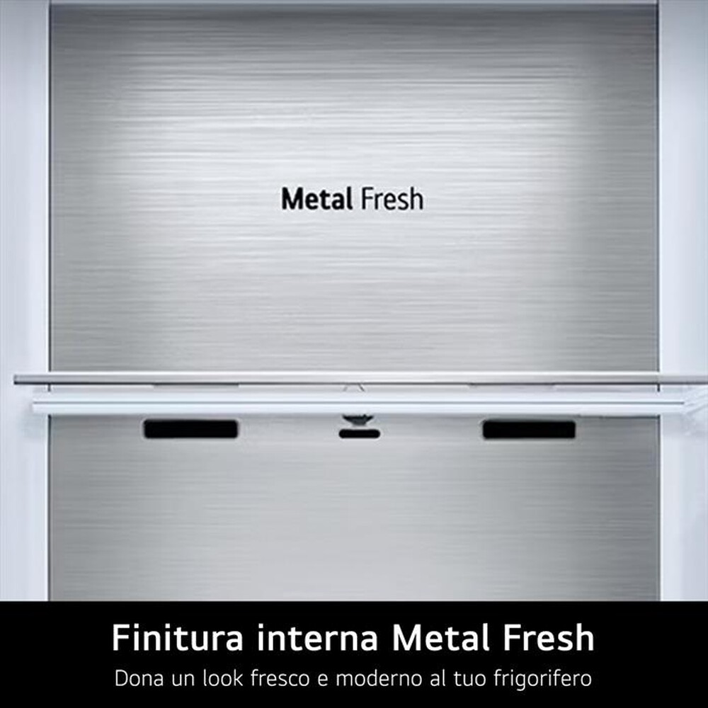 Immagine del prodotto LG - Frigorifero combinato GBBW726CMB Classe C 465lt-Argento