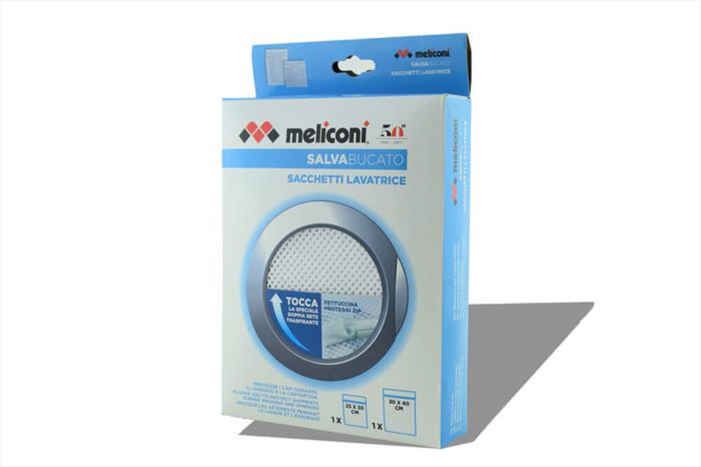 Immagine del prodotto MELICONI - SALVABUCATO BORSA SCARPE Sacchetto per lavatrice-Tessuto Bianco