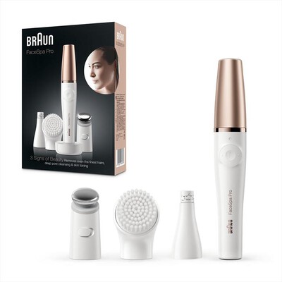 BRAUN - FaceSpa Pro SE911-Bianco/Oro