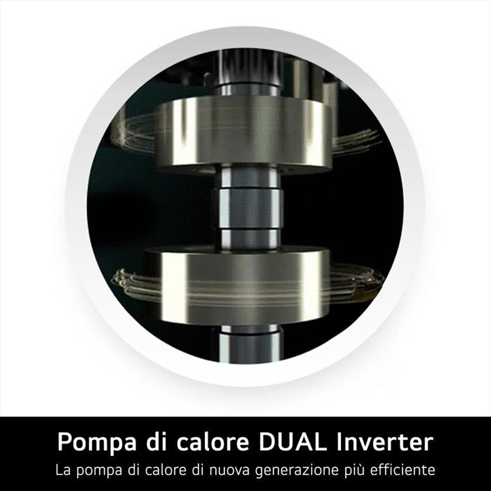 Immagine del prodotto LG - Asciugatrice RH18U8AVCW 18 Kg-Bianca