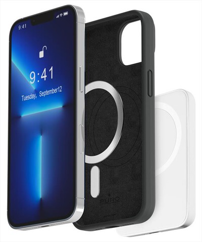 PURO - Cover IPC14P67ICONMAGBLK iPhone 14 Pro Max-Nero