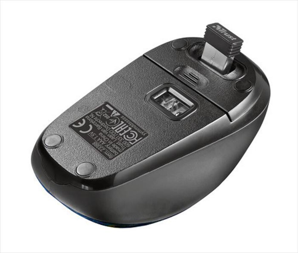 "TRUST - YVI WIRELESS MOUSE-Peacock"