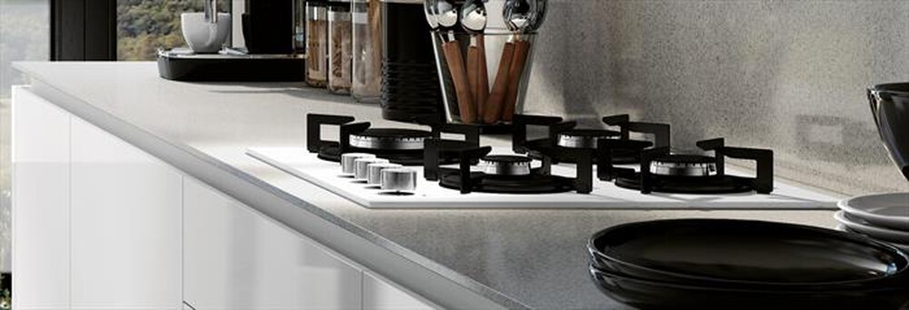 Immagine del prodotto GLEM GAS - Piano cottura a gas GV755BK 5 fuochi 70cm-nero