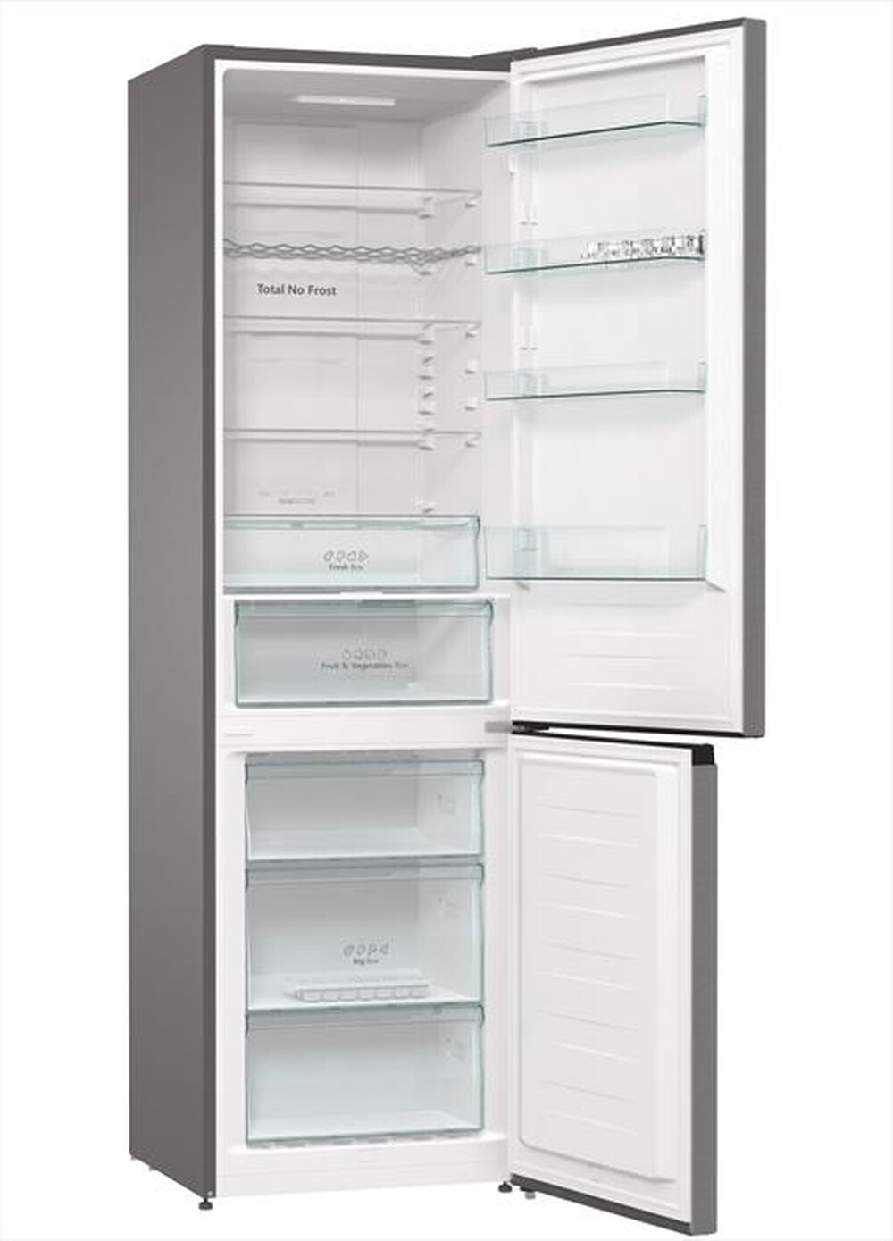 "HISENSE - Frigorifero combinato RB434N4BC2 Classe E-INOX"