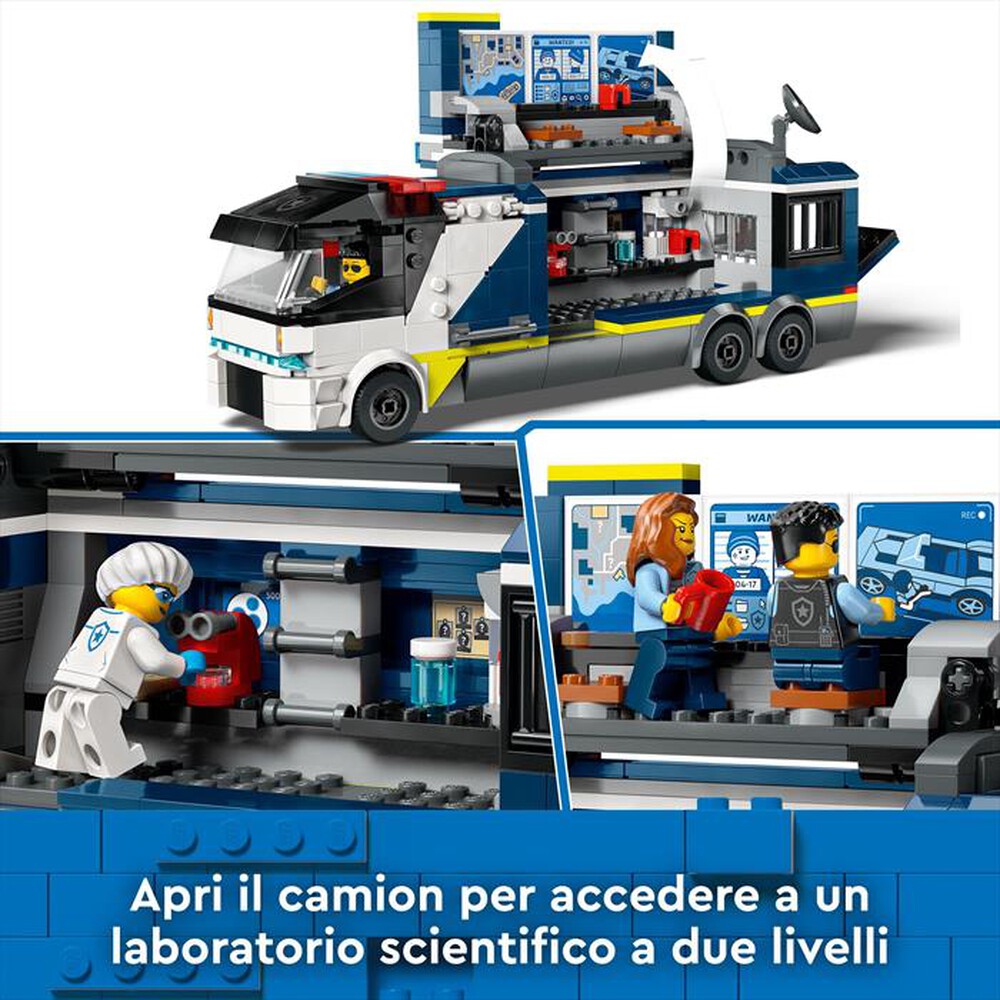 Immagine del prodotto LEGO - CITY POLICE Camion laboratorio della polizia 60418