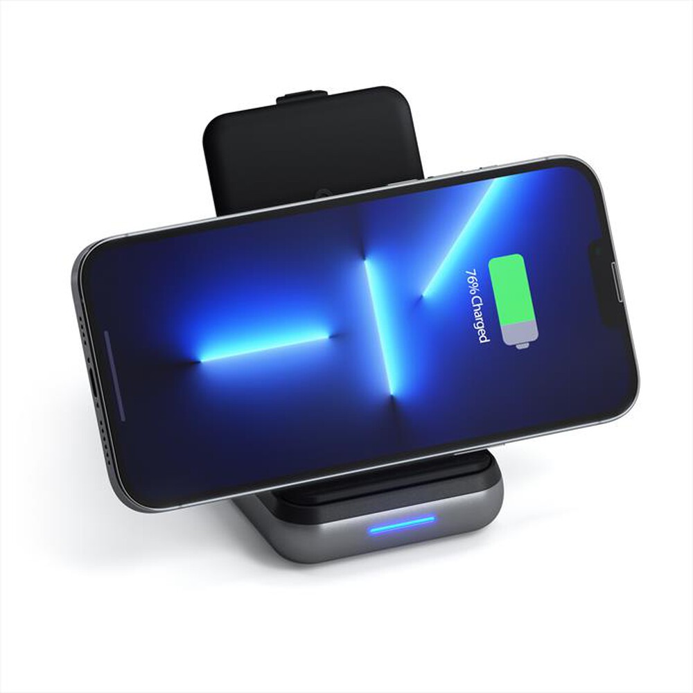 "SATECHI - STAND DI RICARICA DUO WIRELESS - SPACE GRAY-space grey"