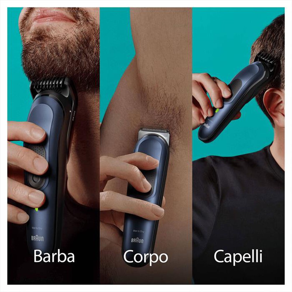 Immagine del prodotto BRAUN - Regolabarba SERIES 7 MGK7421-Black / Deep Blue
