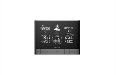 EXPLORE SCIENTIFIC - STAZIONE METEO ORIZZONTALE TOUCH-GREY
