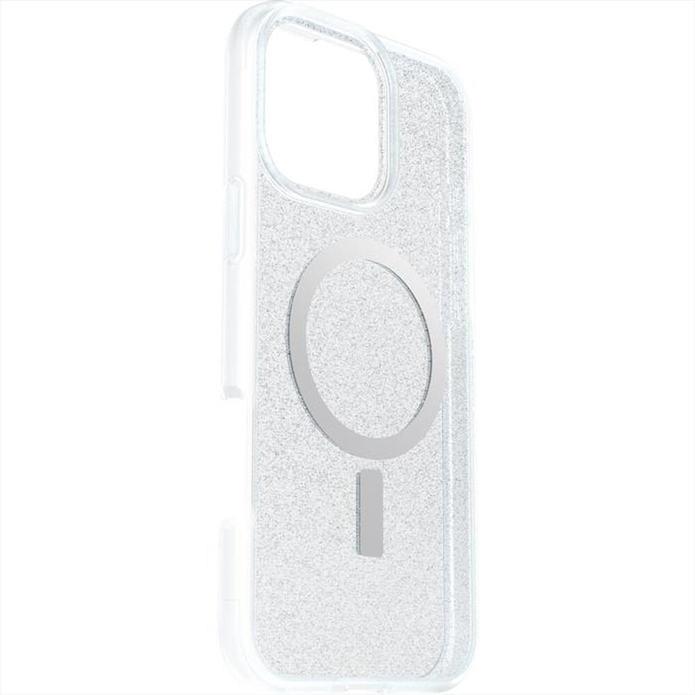 "OTTERBOX - REACT MAGSAFE TWIZZLERS CUSTODIA IPHONE 16 PROMAX-Trasparente/Glitter"