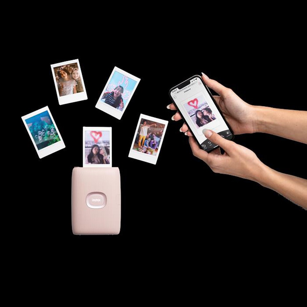 "FUJI - Stampante a colori INSTAX MINI LINK2-ROSA"