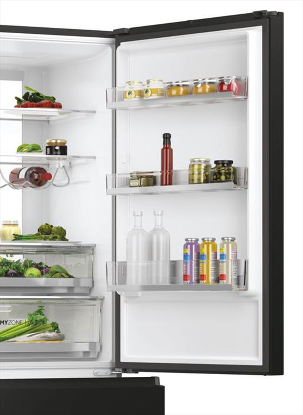 Immagine del prodotto HAIER - Frigorifero combinato HTW7720ENPT Classe E 483 lt-Nero