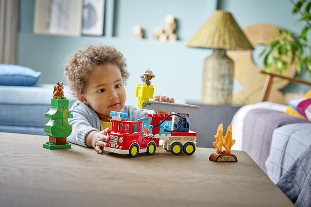 Immagine del prodotto LEGO - DUPLO Autopompa con manichetta e pompiere - 10473-Multicolore