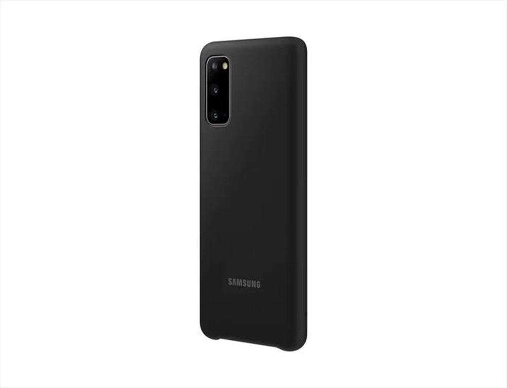 "SAMSUNG - SILICONE COVER BLACK GALAXY S20-Nero"