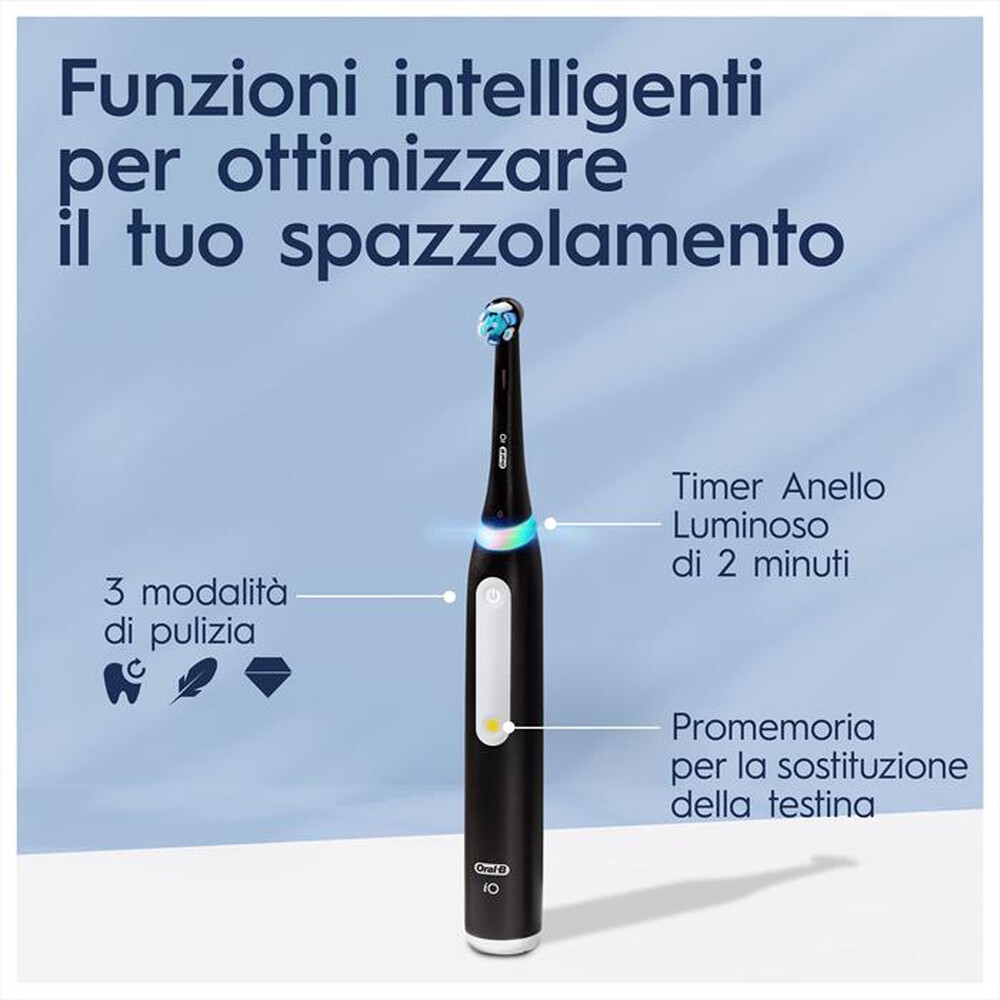 "ORAL-B - Spazzolino elettrico IO 3-Nero"