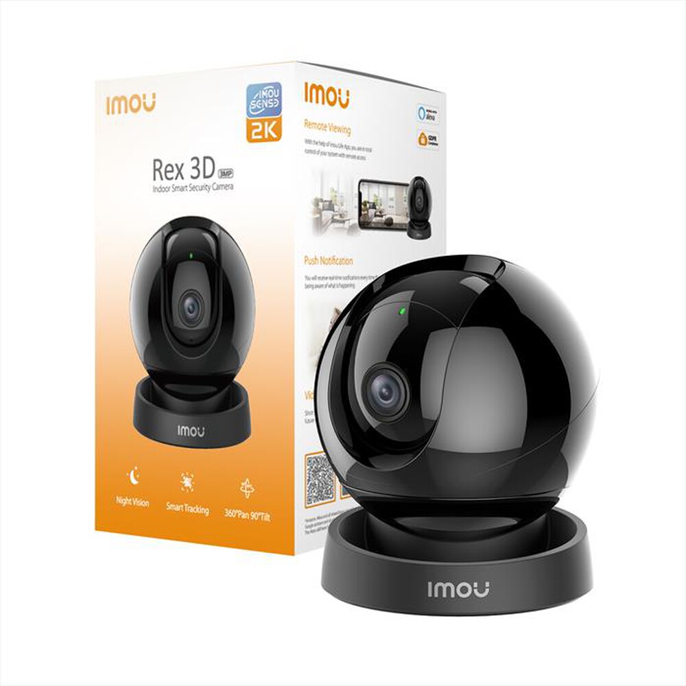 Immagine del prodotto IMOU - Telecamera da interno motorizzata REX 3D 2K-NERO