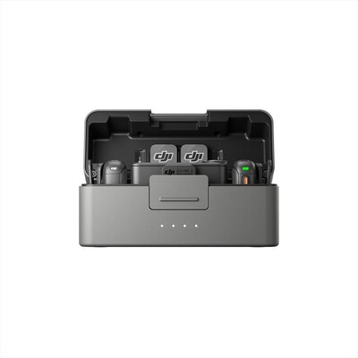 DJI - DJI MIC 3 (2 TX+1 RX+CHARGING CASE)-Nero