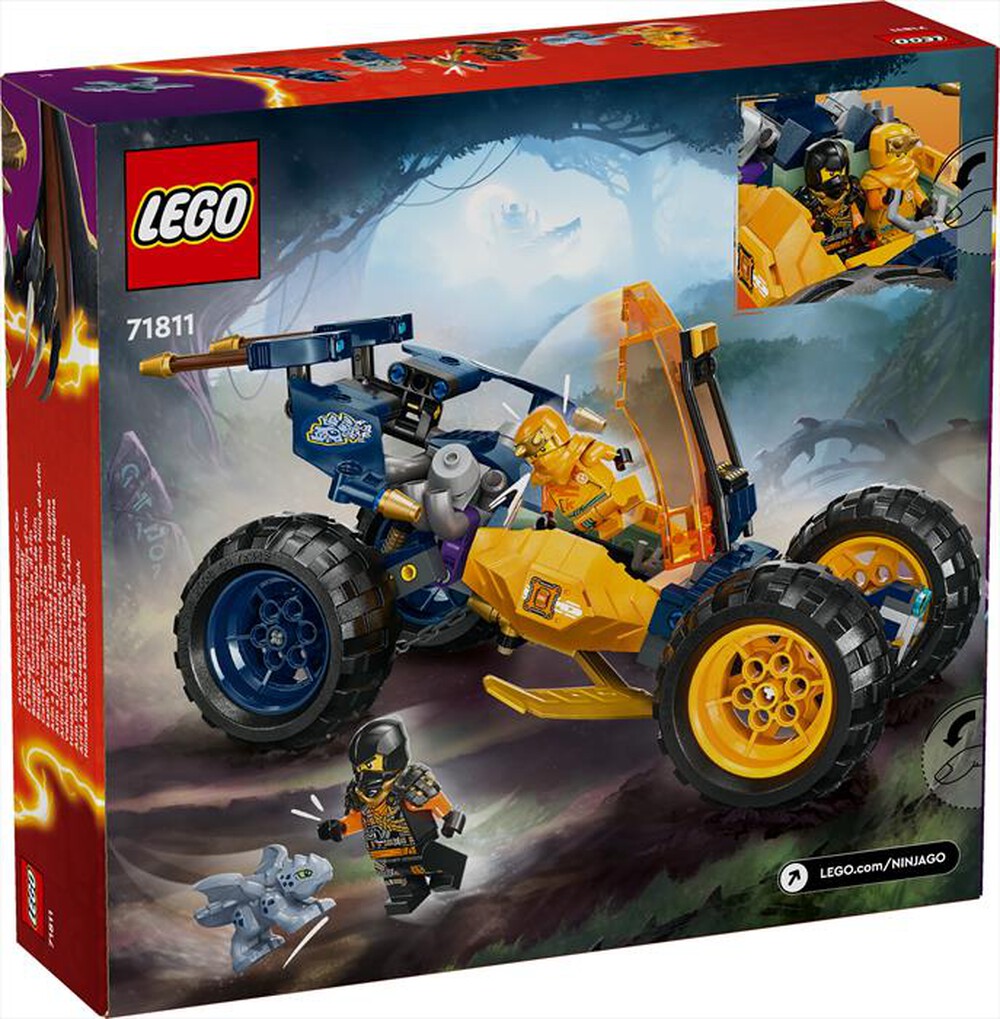 Immagine del prodotto LEGO - NINJAGO Buggy fuoristrada ninja di Arin 71811