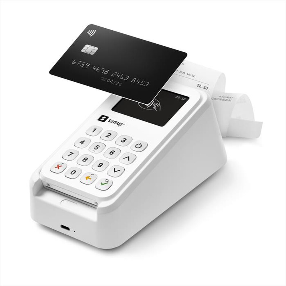 "SUMUP - POS terminal 3G+ STAMPANTE-Bianco"