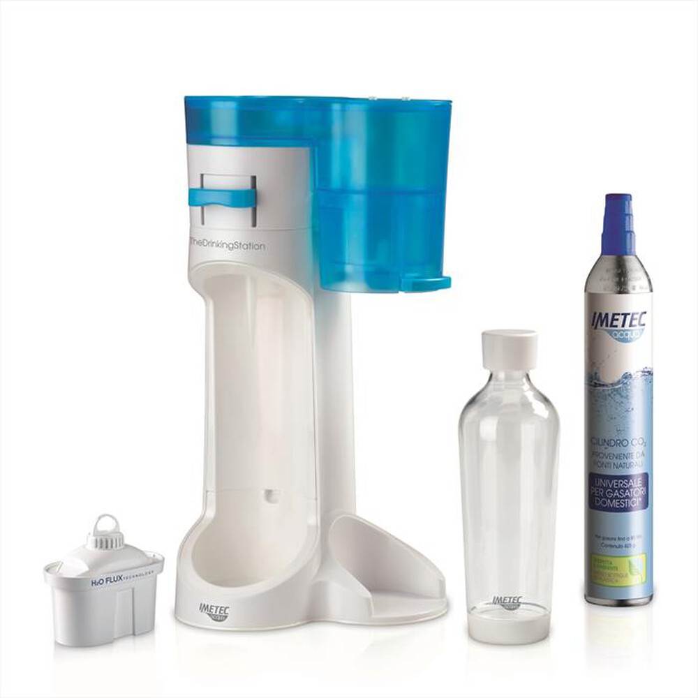 "IMETEC - Kit Acqua Drinking Station / 7776V-Bianco / Azzurro"